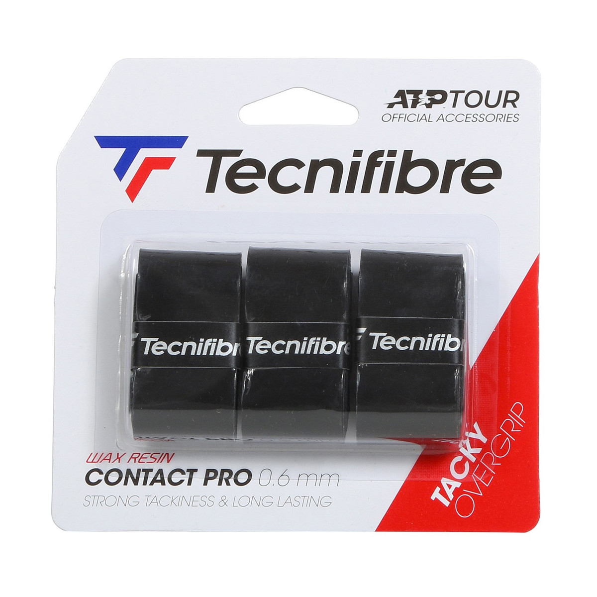 Tecnifibre Overgrip Pro Contact x 3 White