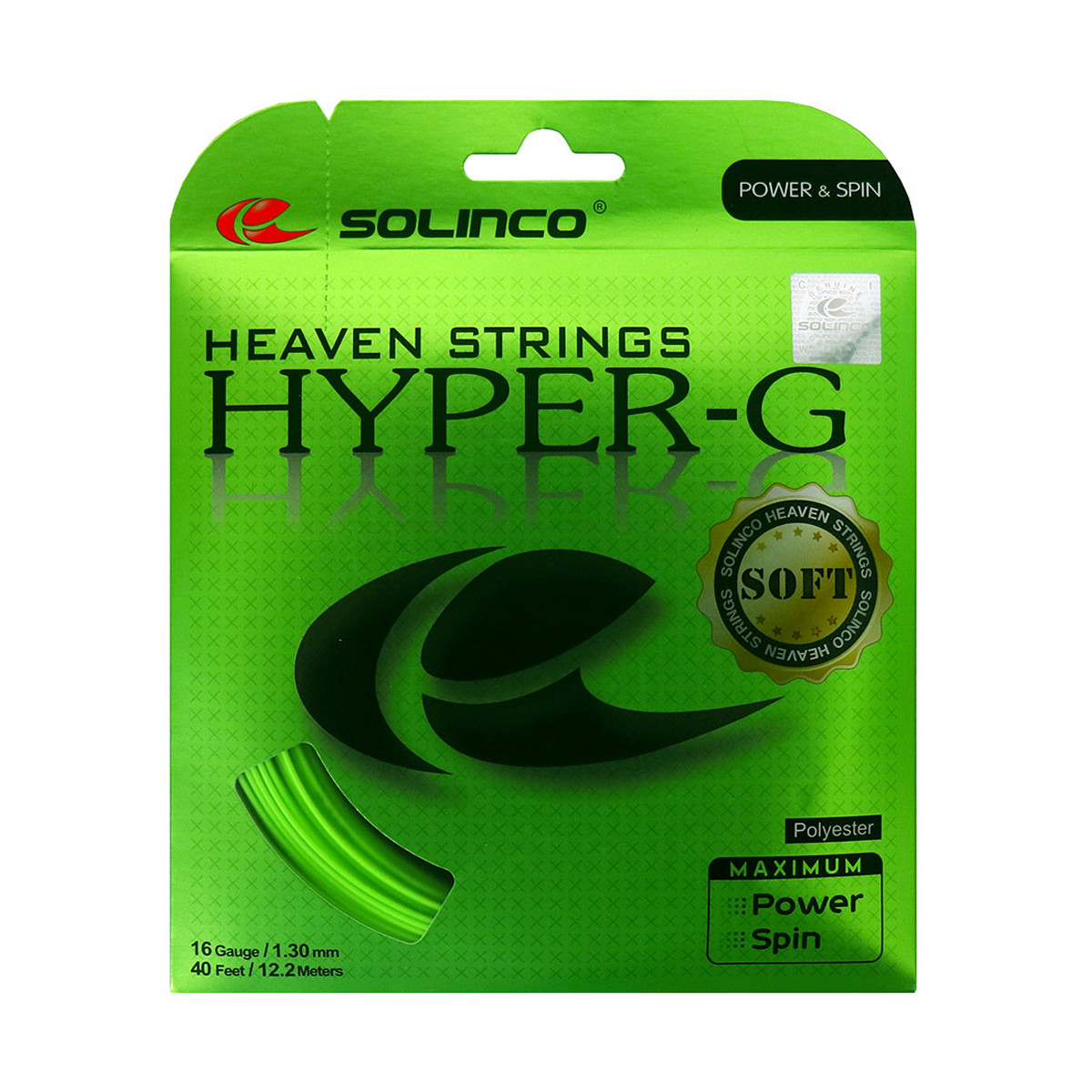 Cordage Solinco Hyper G Soft 12m