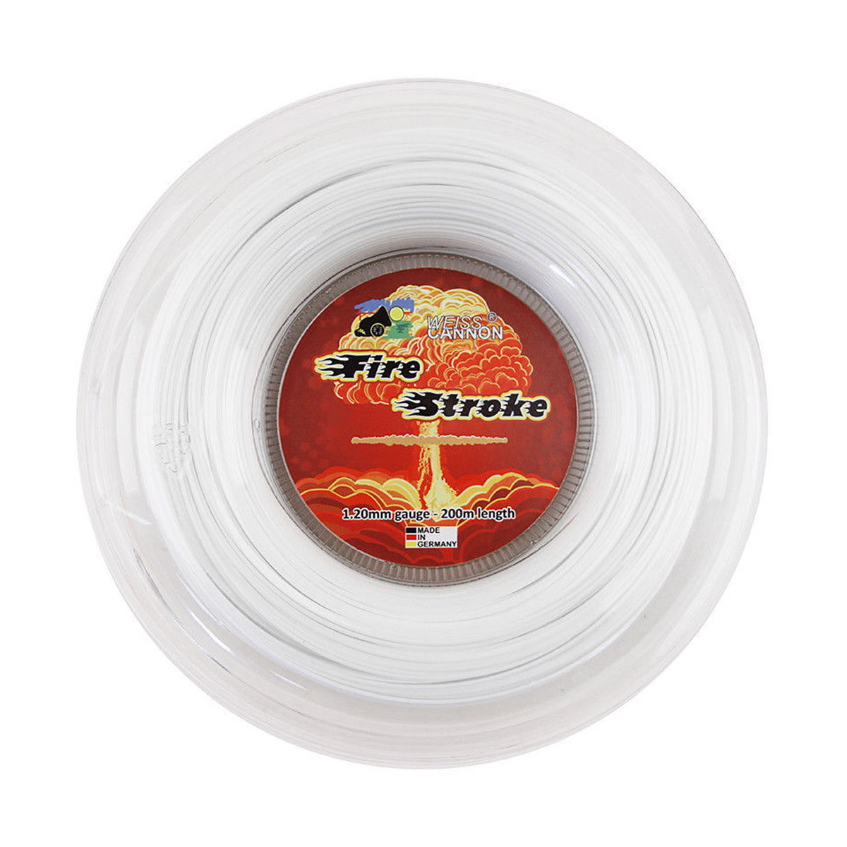 Bobine Weisscannon Fire Stroke Blanc 200m