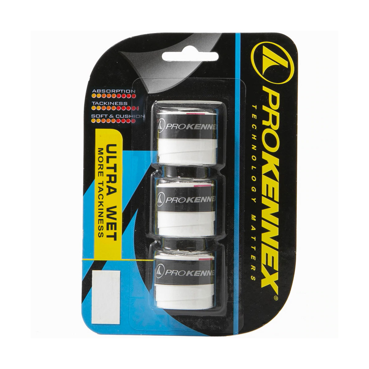 Surgrips Pro Kennex Ultra Wet Blanc x 3