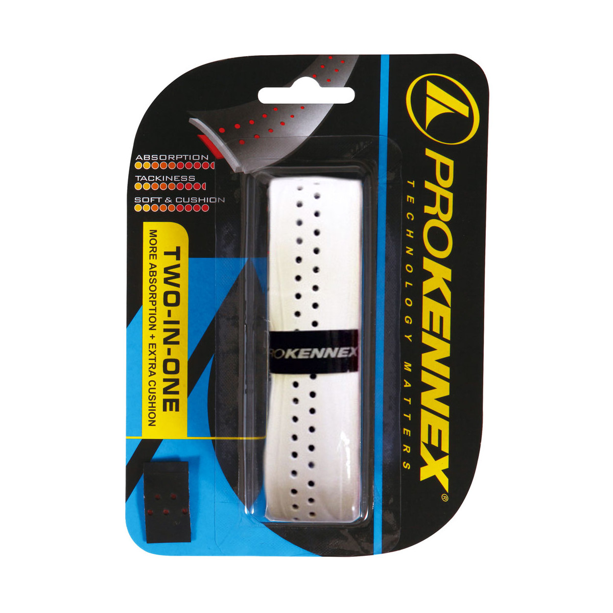 Pro Kennex Two In One White Grip