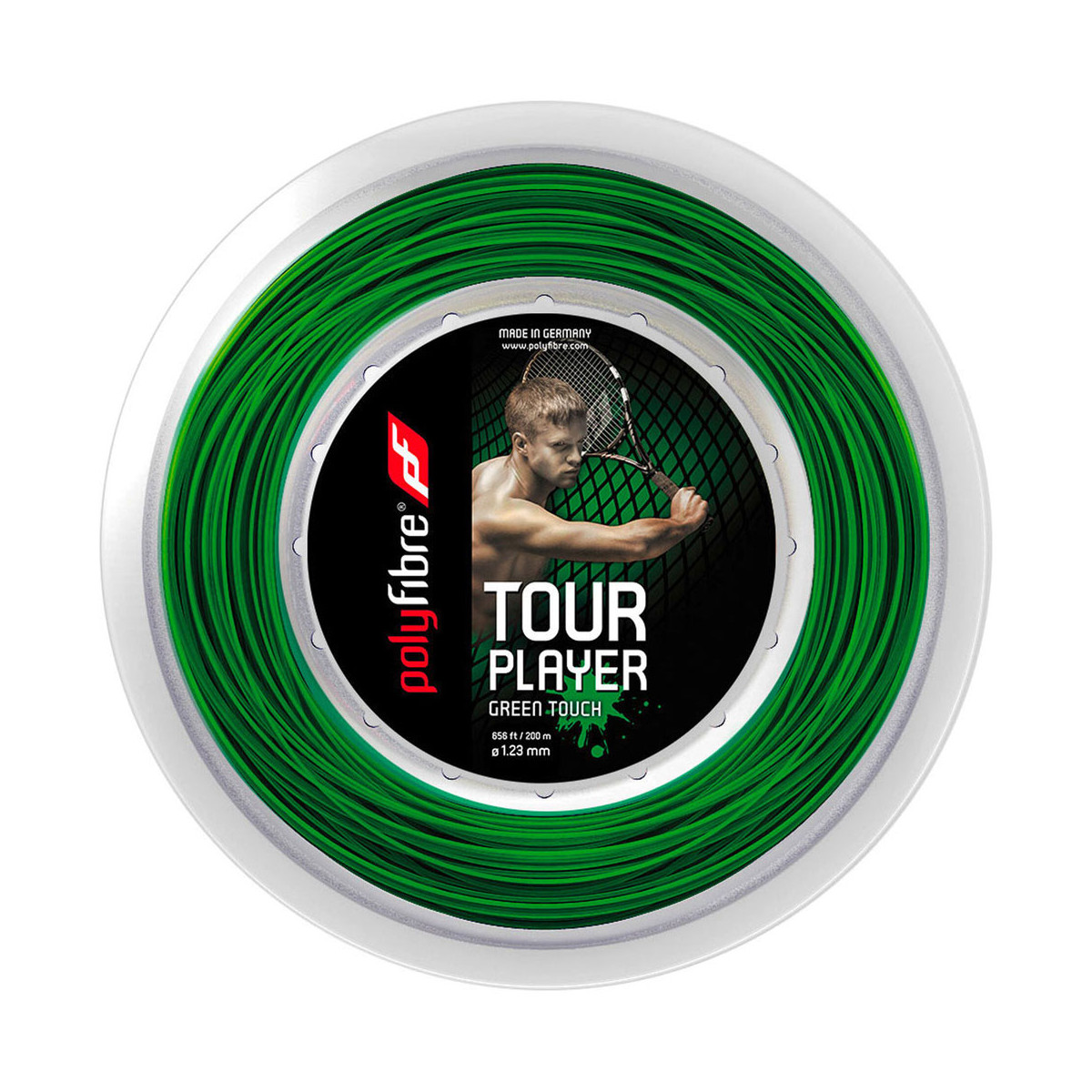 Polyfibre Tour Player Green Touch 12m