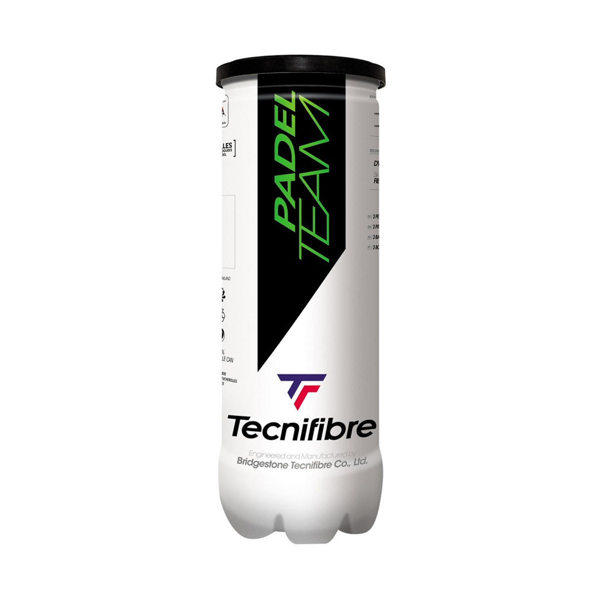 Tube de 3 balles Tecnifibre Padel Team