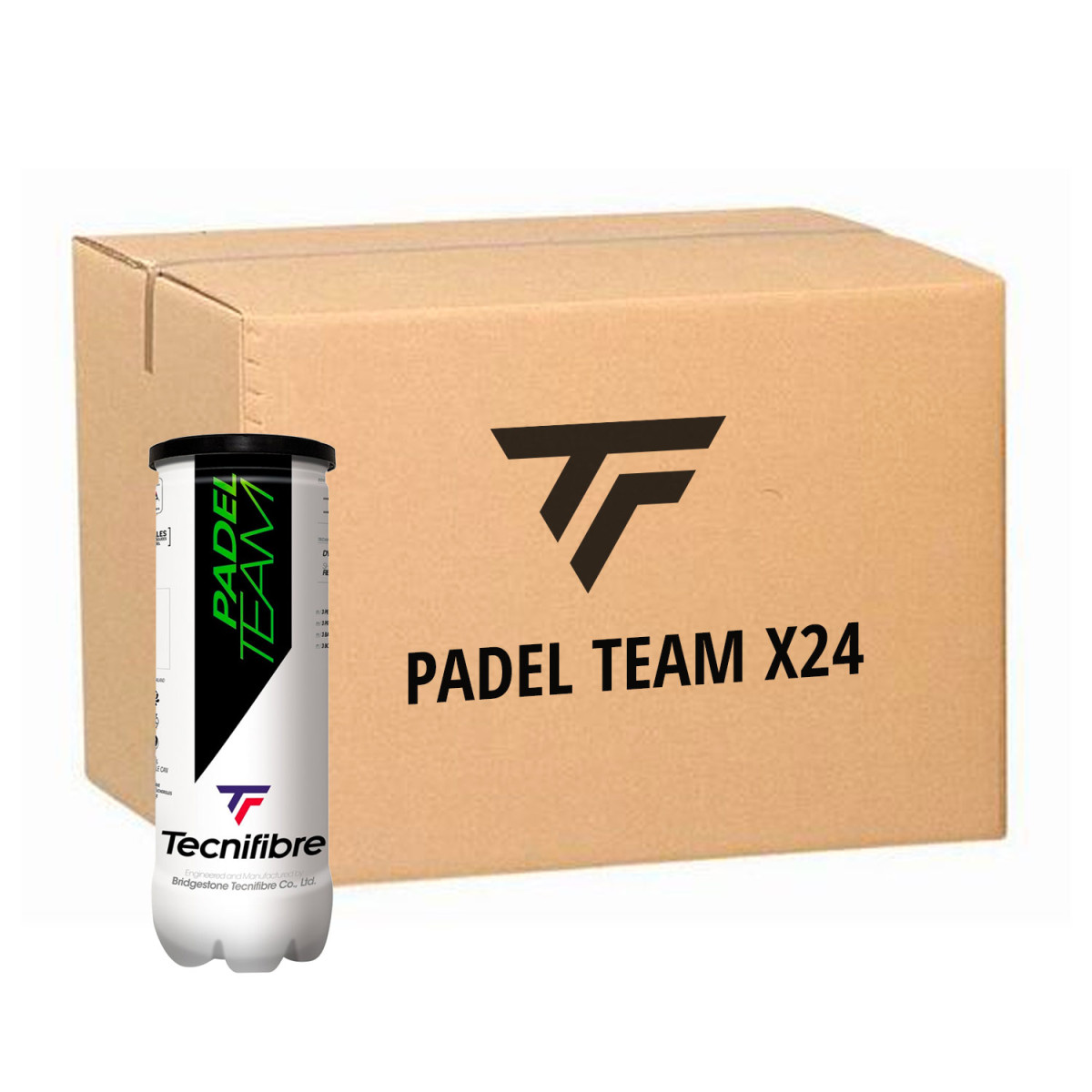 Tecnifibre Padel Team 3 stuks geel