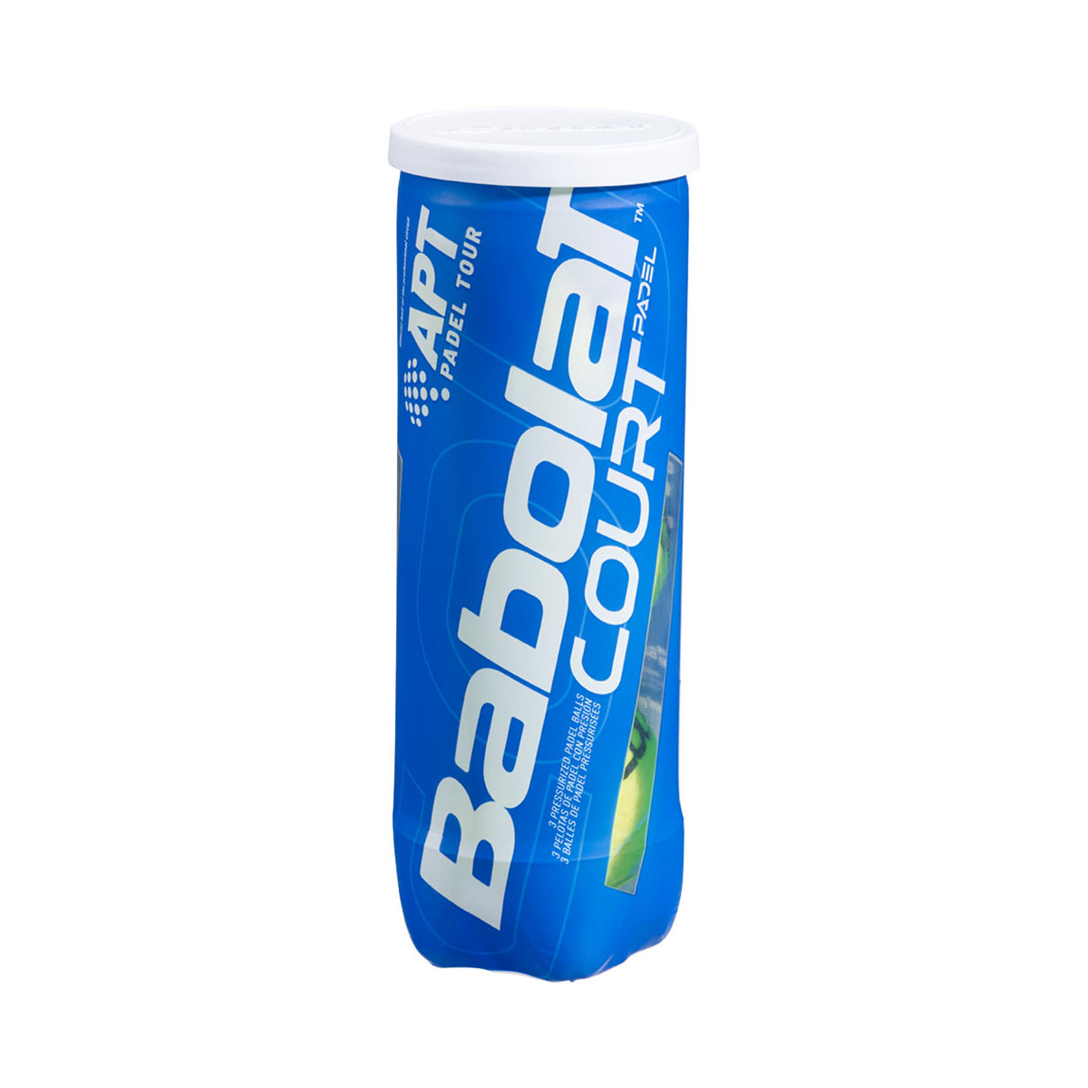 Babolat Padel+ 3 stuks geel