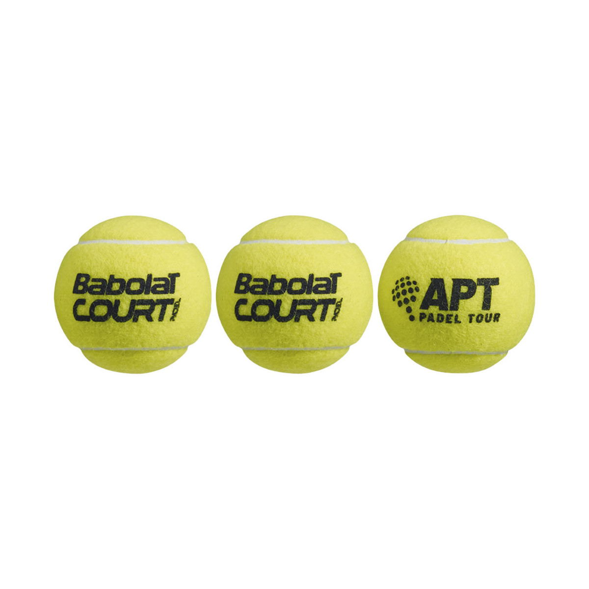 Doos 24 tubes van 3 Babolat Padel+ ballen