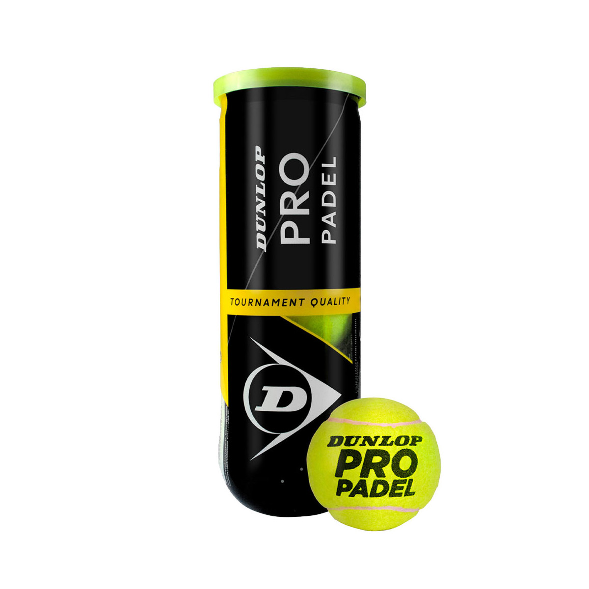 Tube de 3 Balles Dunlop Pro Padel