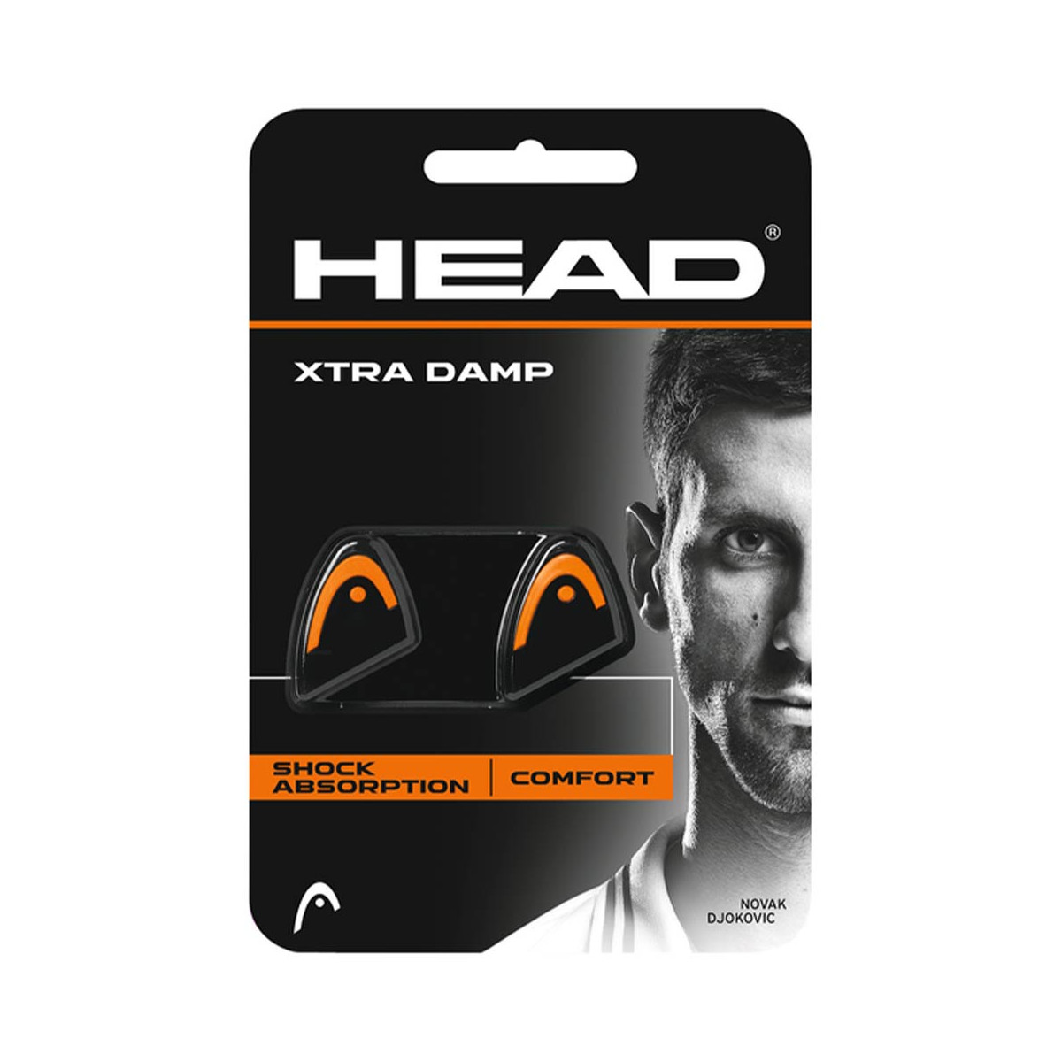 Head X-TRA DAMP Zwart / Oranje