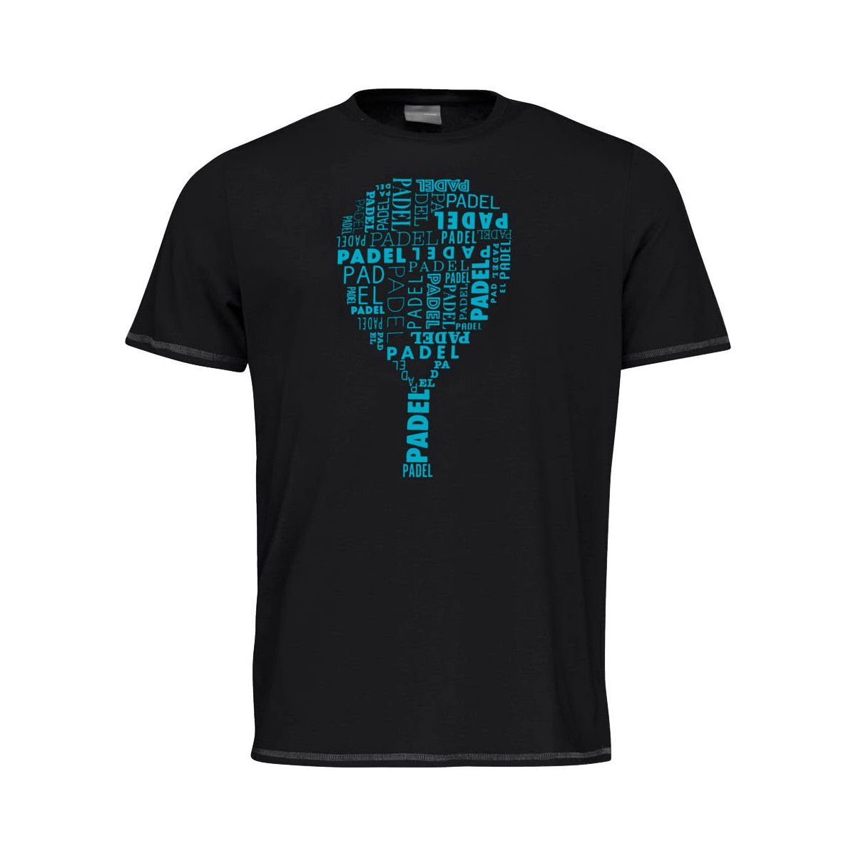 Head TypoMarineBlauw T-Shirt