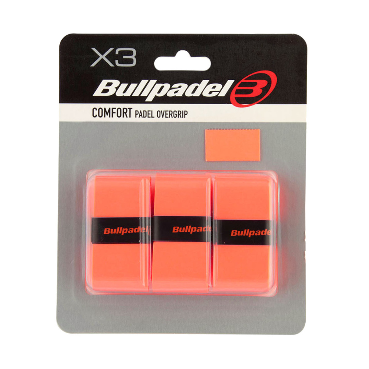 Bullpadel Comfort Orange x 3 overgrips