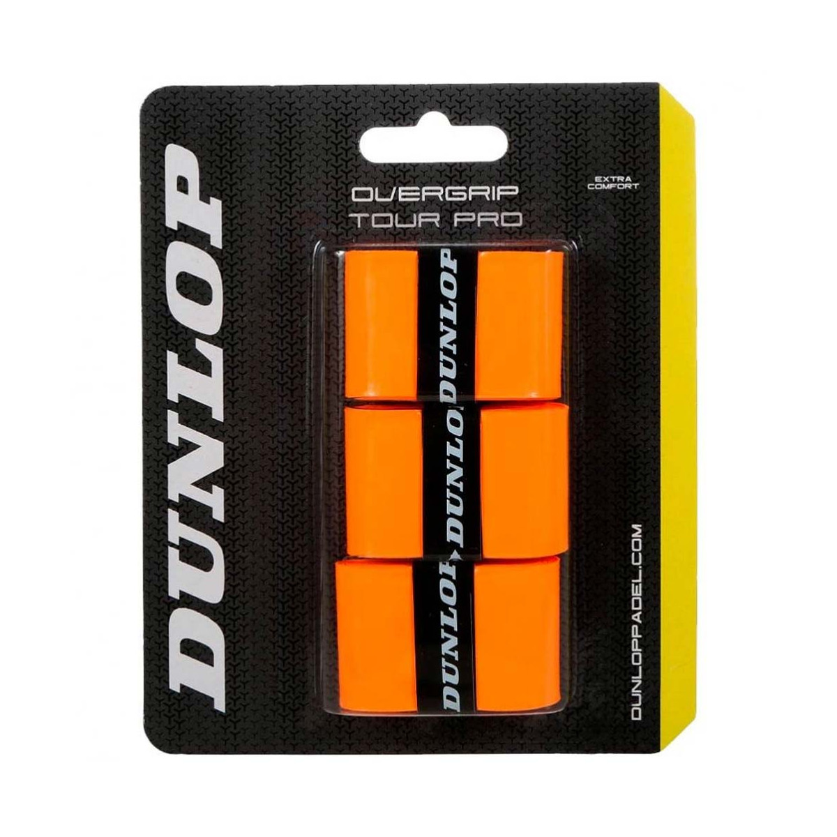 Dunlop Tour Pro Oranje x 3 overgrips