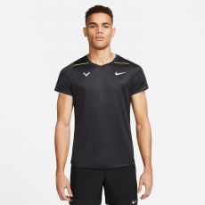 T-Shirt Nike Rafael Nadal Challenger Noir / Jaune Fluo