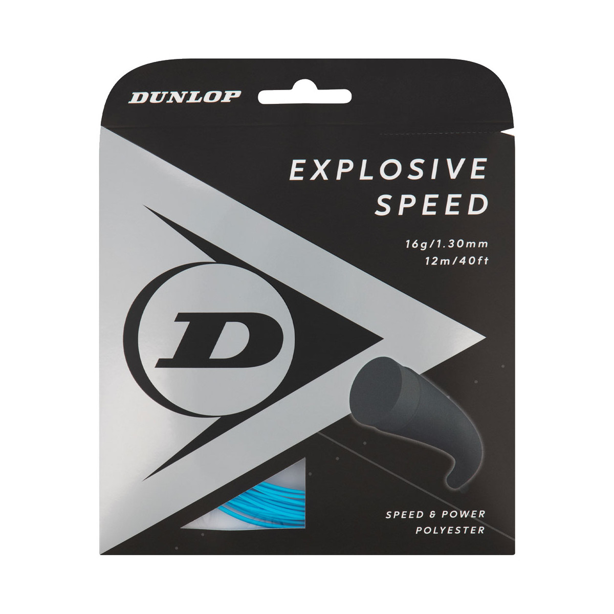 Dunlop Explosive Speed Black 12m Snaar