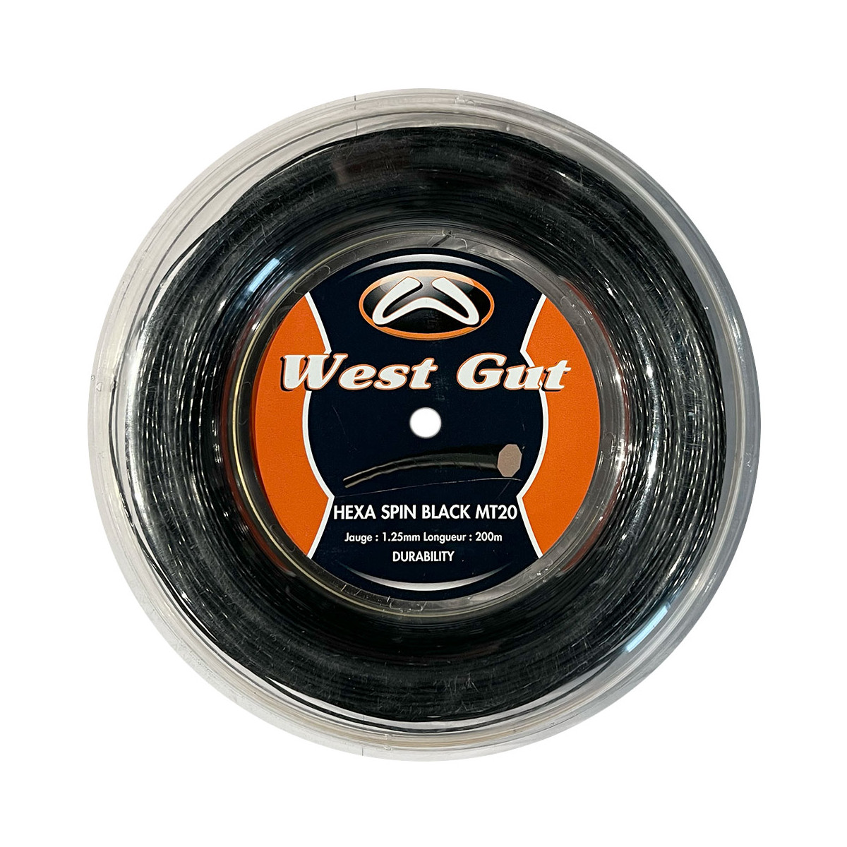 West Gut Hexa Spin Black MT20 200m