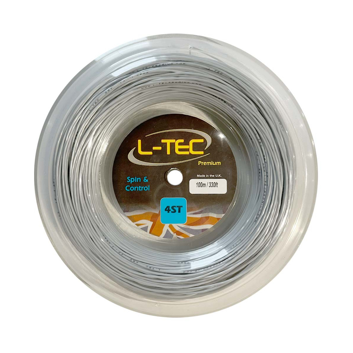 Bobine L-Tec 4ST Gris 100m