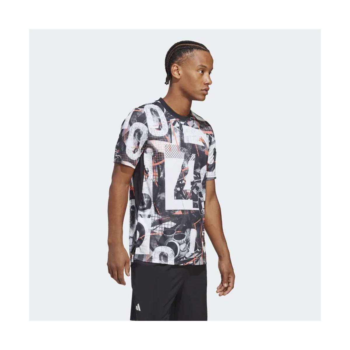 Adidas US Series FreeLift Printed T-Shirt
