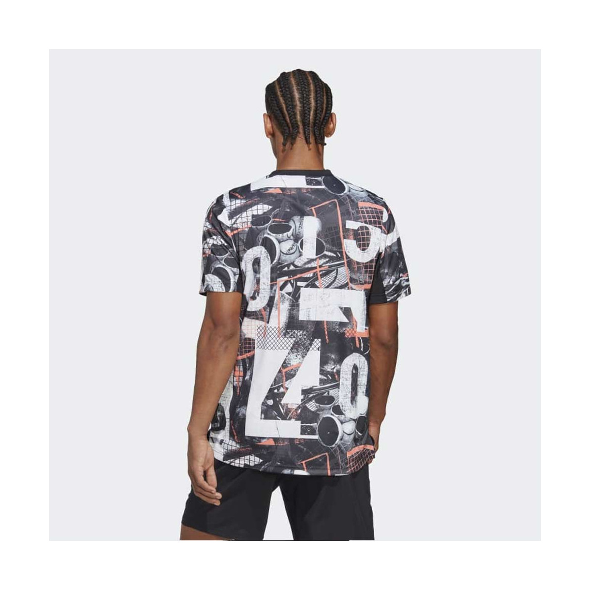 Adidas US Series FreeLift Printed T-Shirt