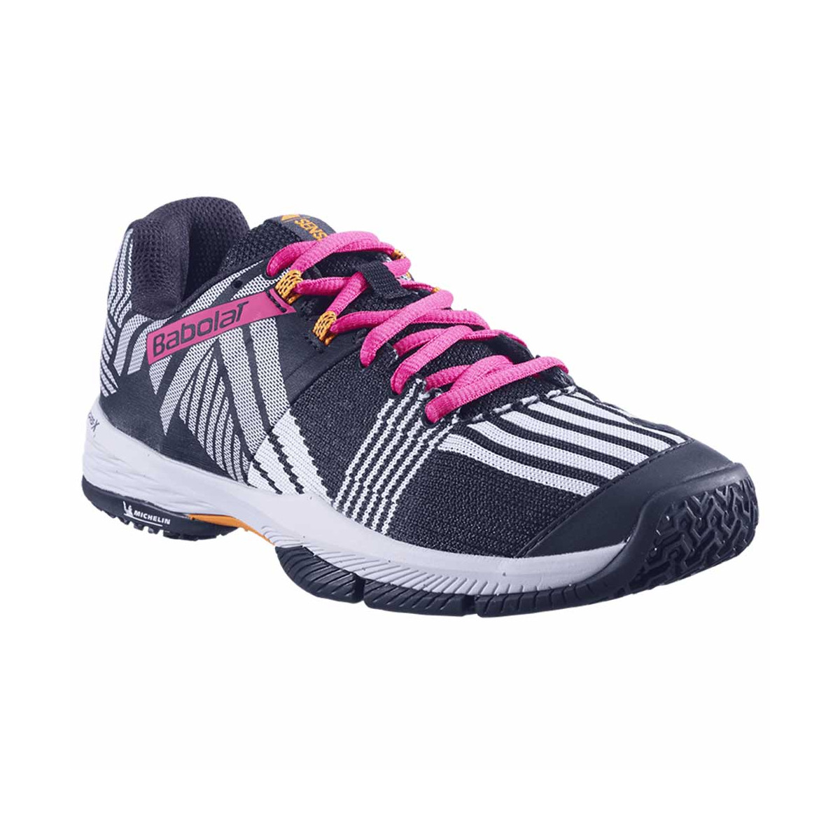 Chaussures Babolat Sensa Femme Noir / Rose