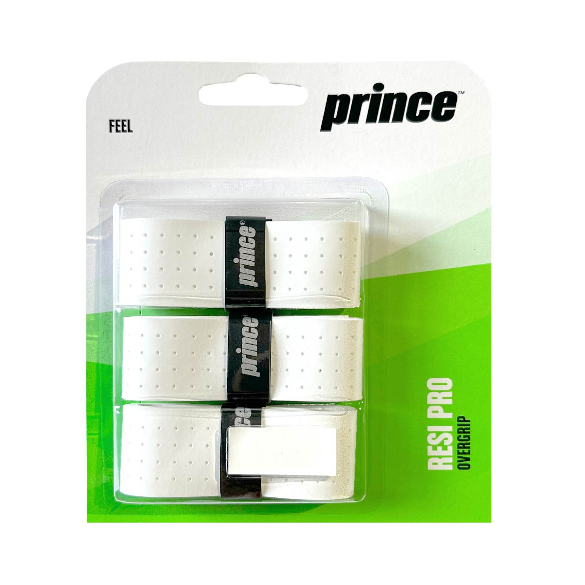 Prince Dura Pro+ Wit x 3 overgrips