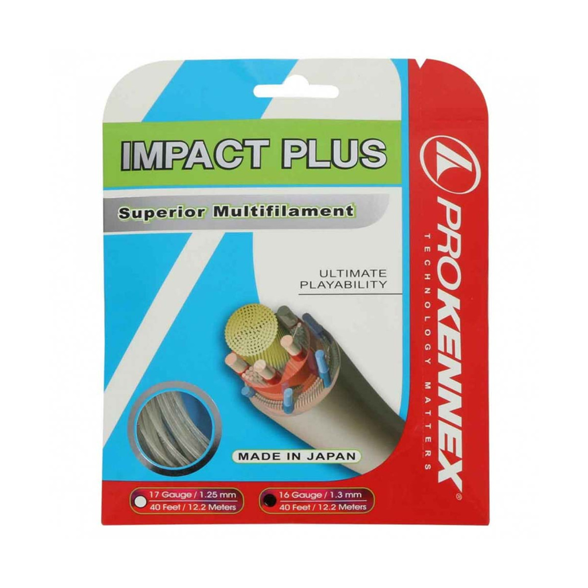 Cordage Pro Kennex Impact Plus 12m
