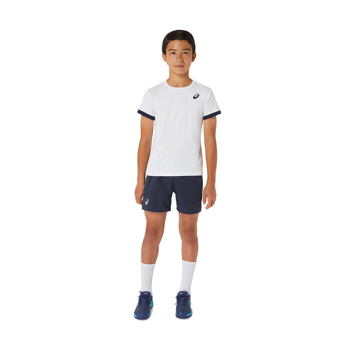 Short Asics Junior Bleu Marine