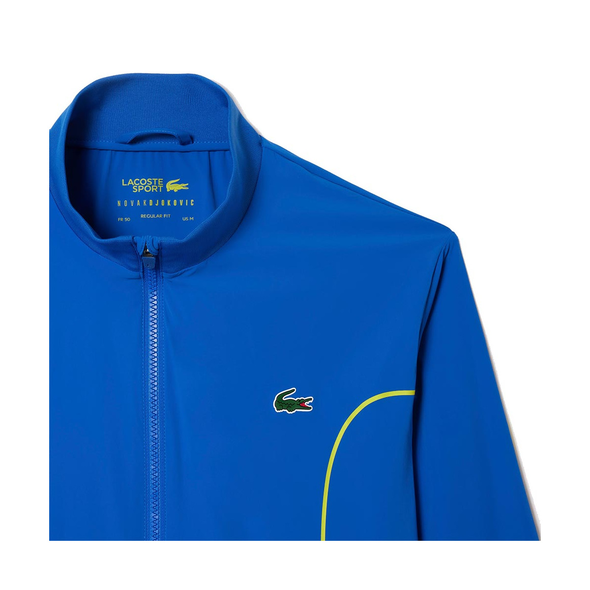 Veste zippée Lacoste Sport New York Novak Djokovic Bleu