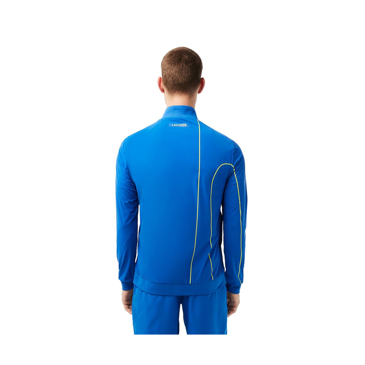Veste zippée Lacoste Sport New York Novak Djokovic Bleu