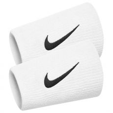 Serre-Poignets Nike Double Largeur Blanc / Noir x 2