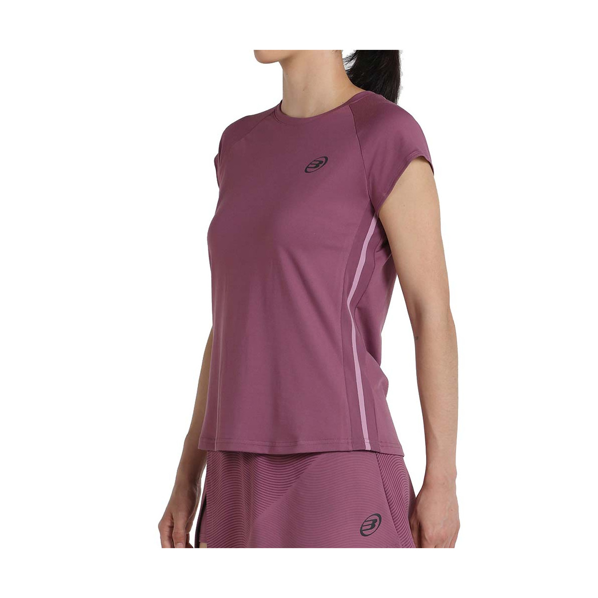 T-Shirt Bullpadel Roete Rose