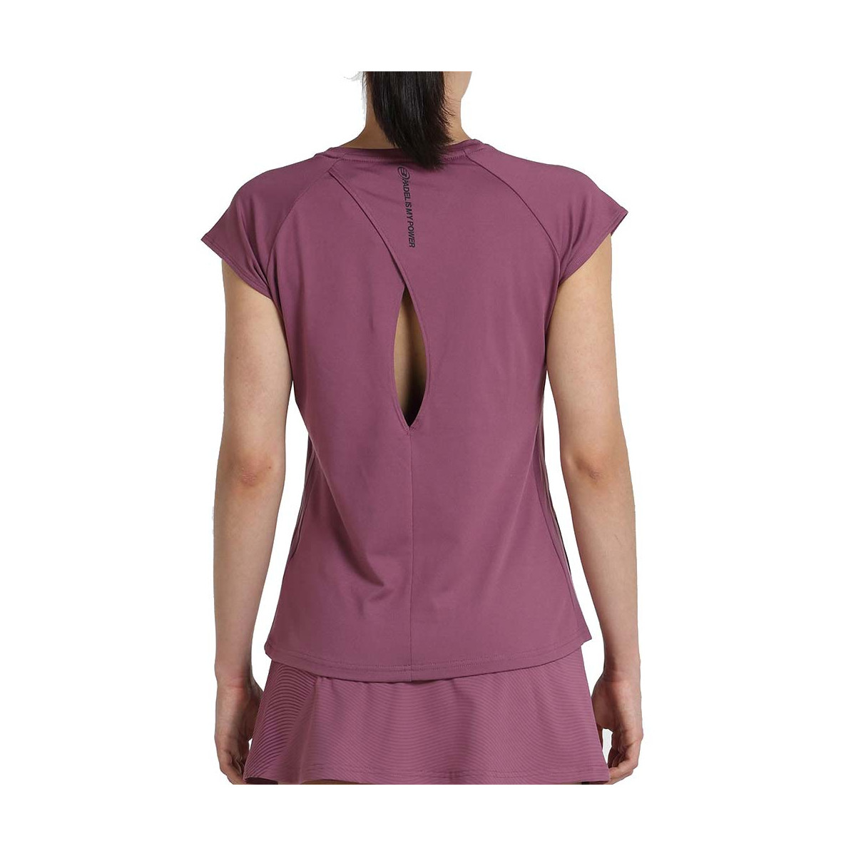 T-Shirt Bullpadel Roete Rose