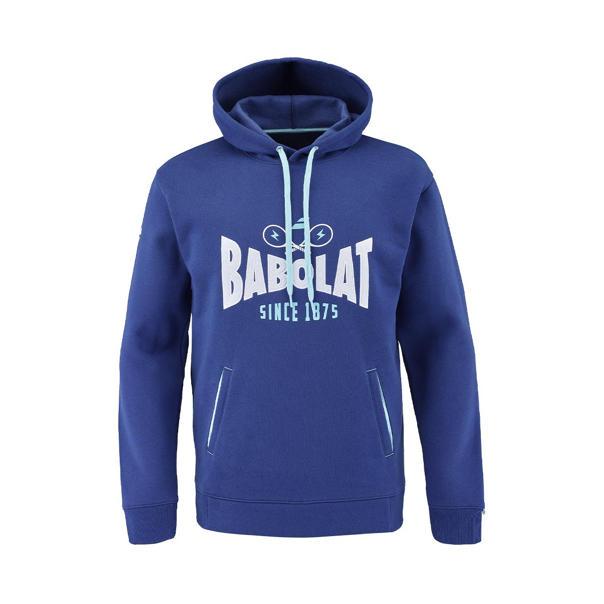 Sweat à capuche Babolat Exercice Bleu