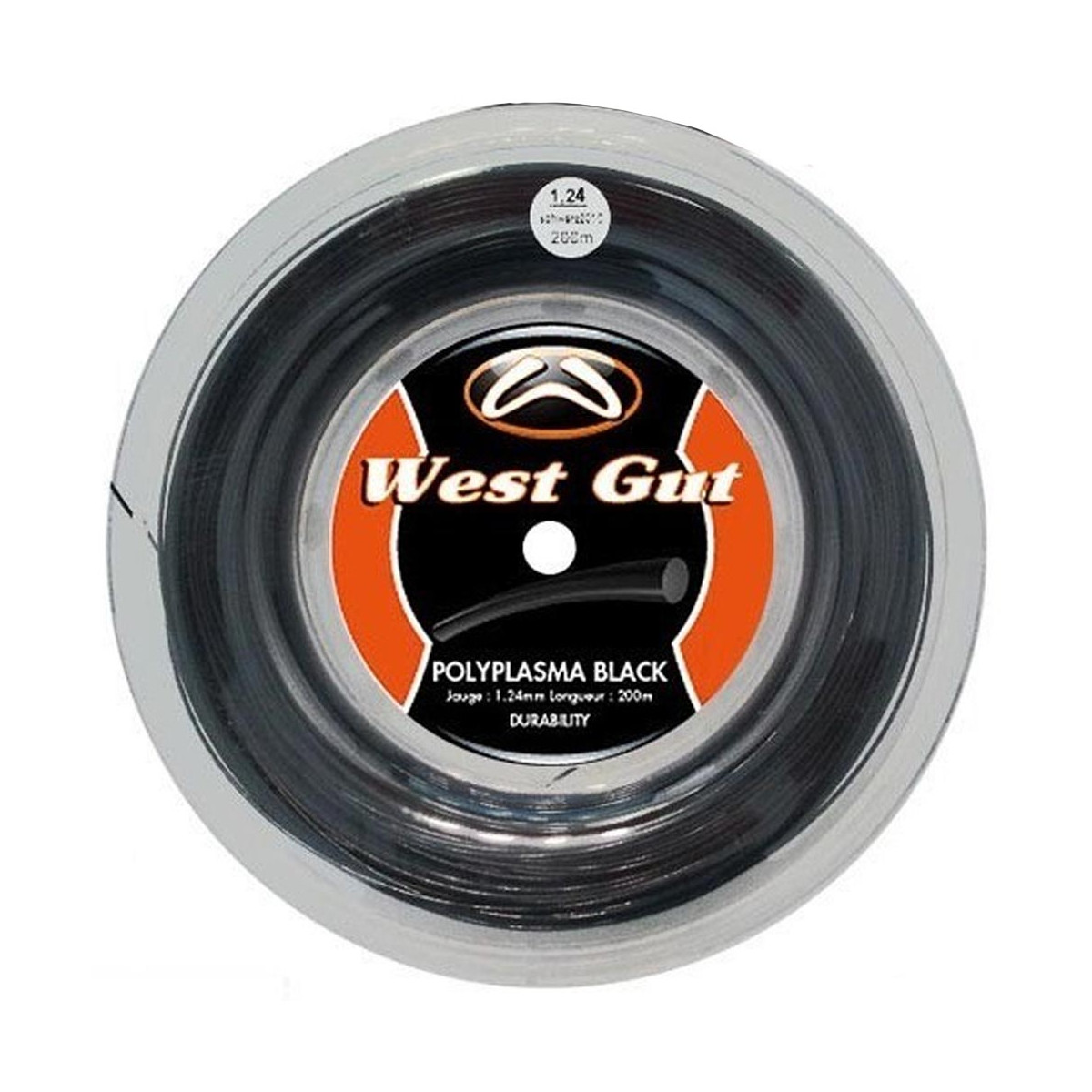 West Gut Poly Penta Black MT18 200m Rol