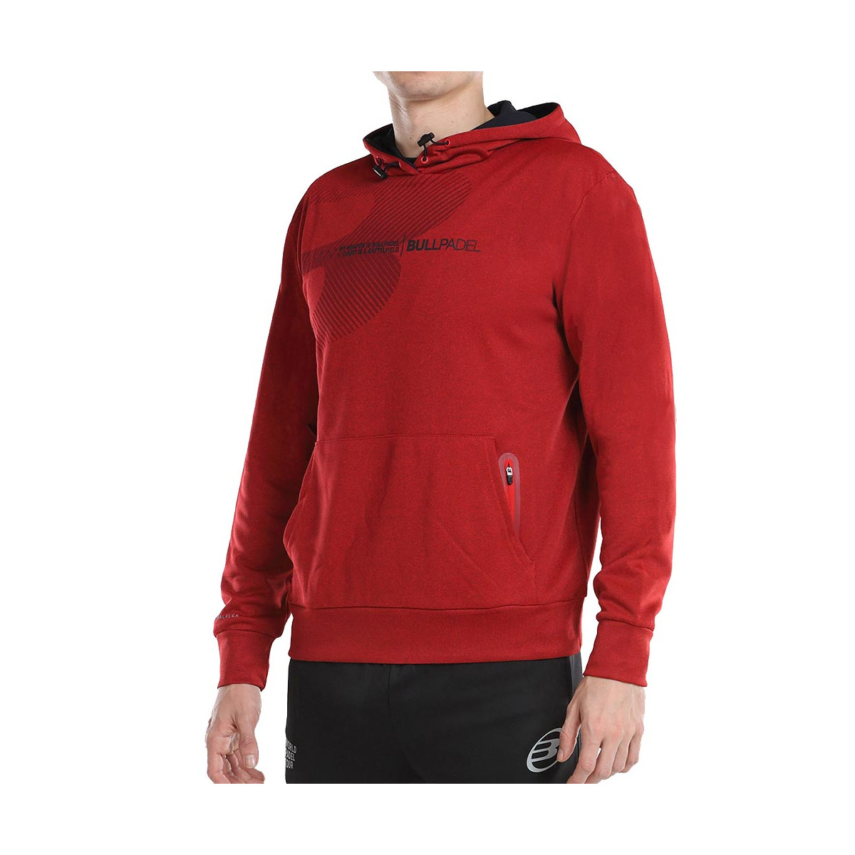 Sweatshirt Bullpadel Jaque Rouge