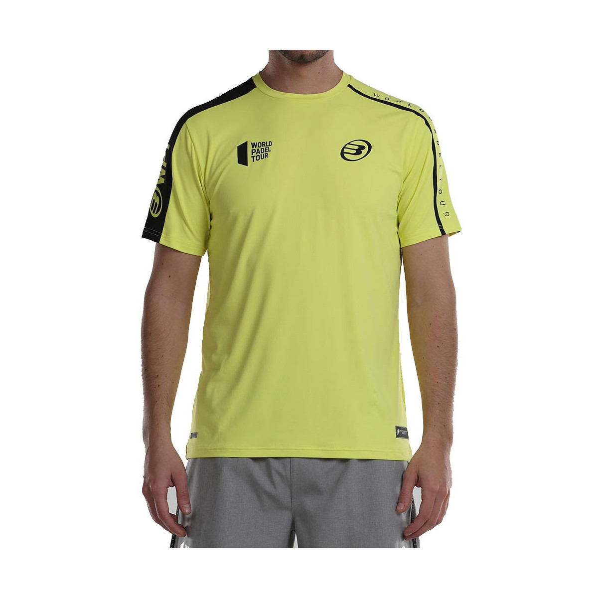 T-shirt Bullpadel Liron Jaune