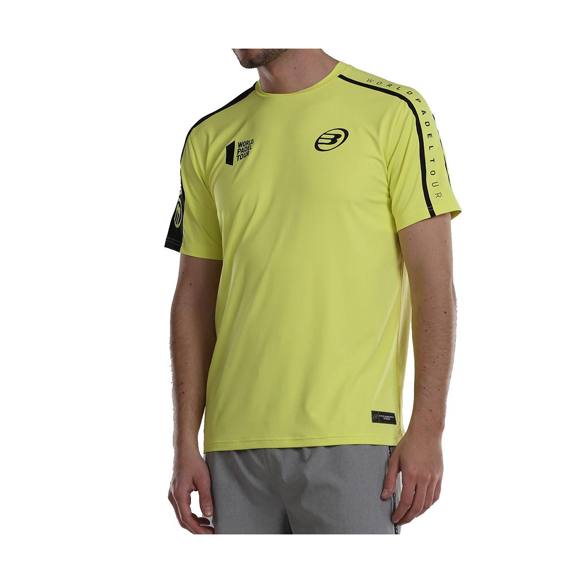 T-shirt Bullpadel Liron Jaune