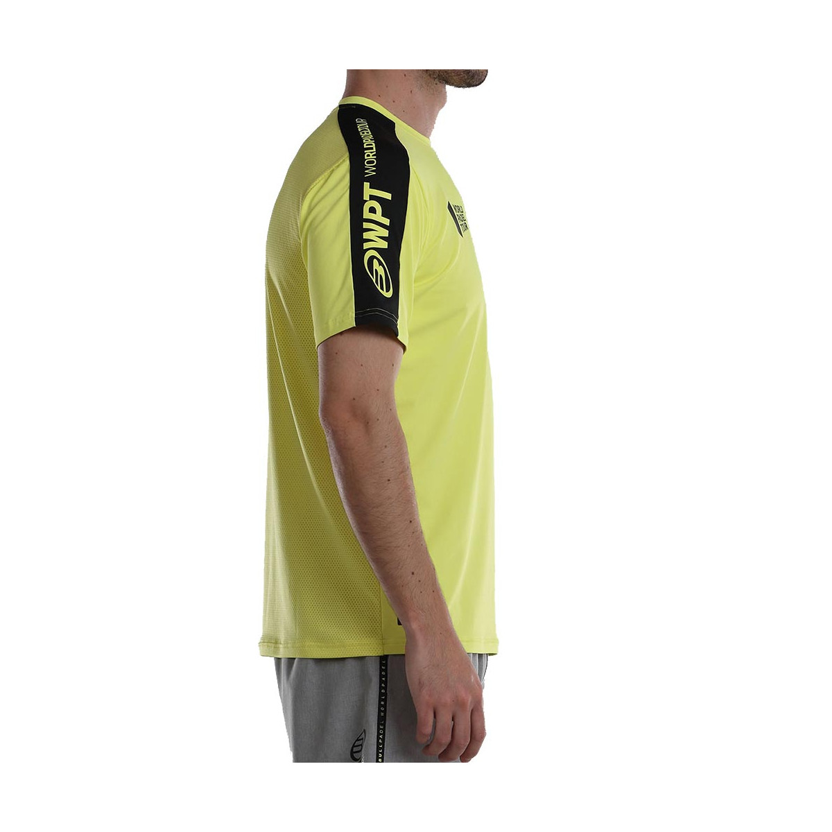 T-shirt Bullpadel Liron Jaune