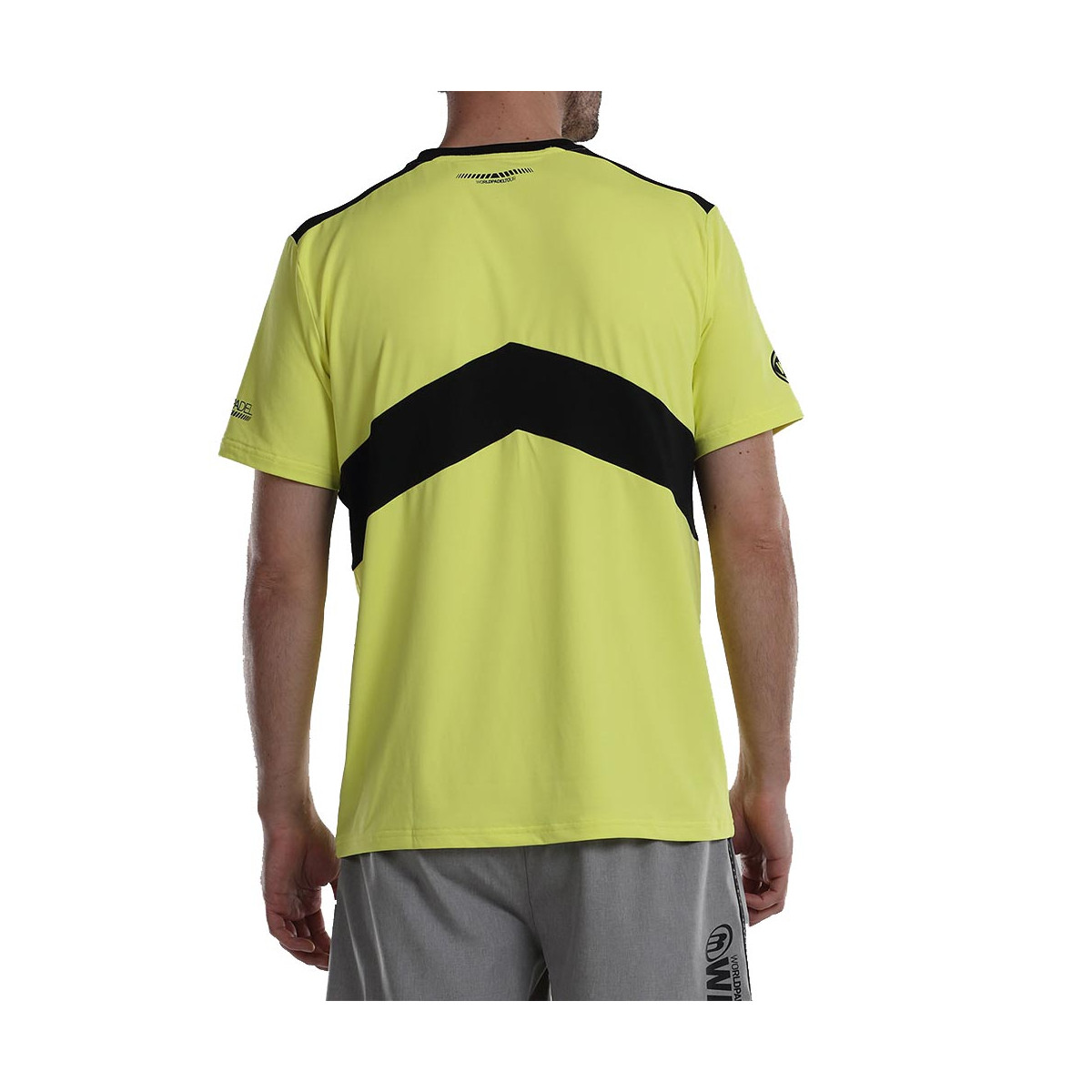 T-shirt Bullpadel Lugre Jaune