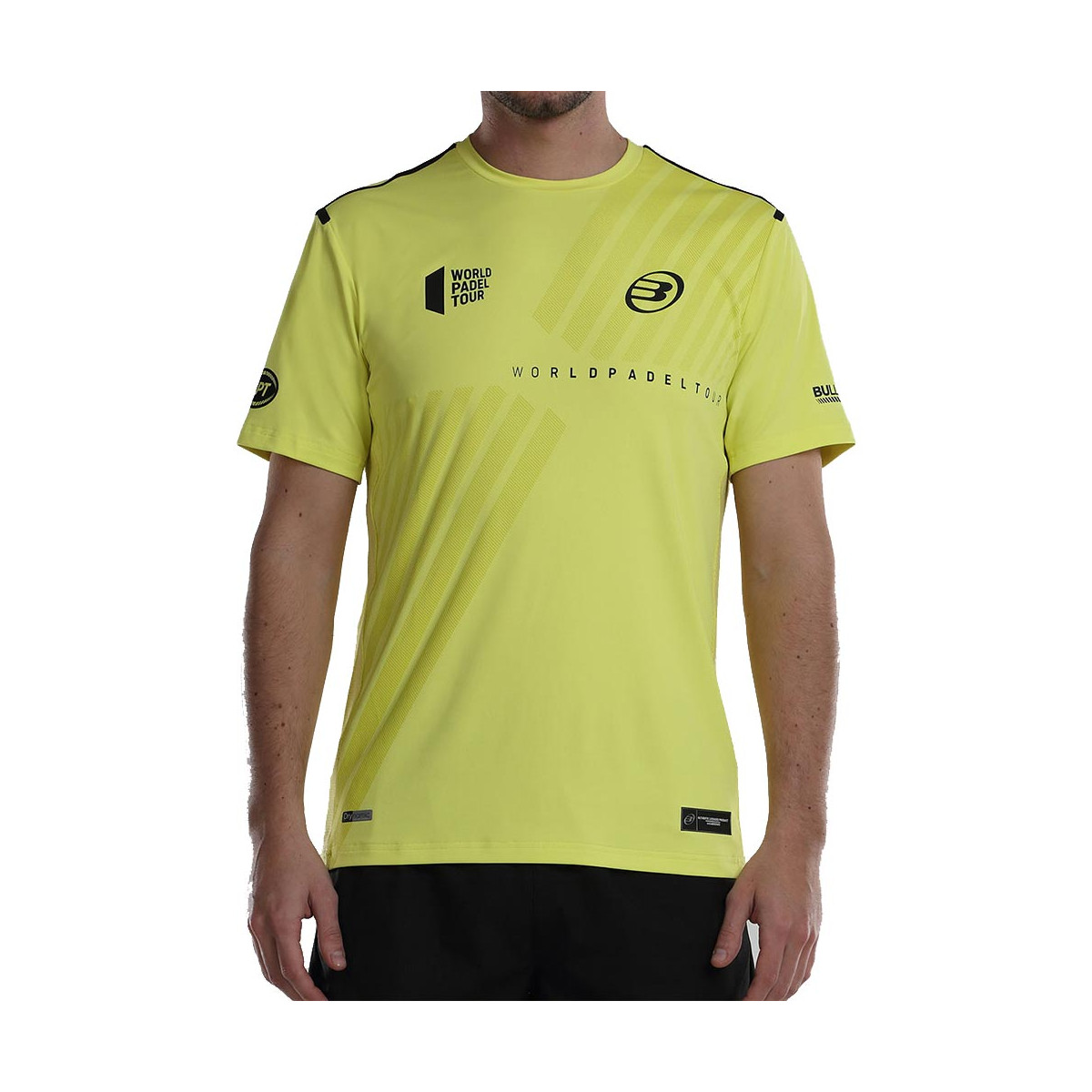 T-shirt Bullpadel Logro Jaune
