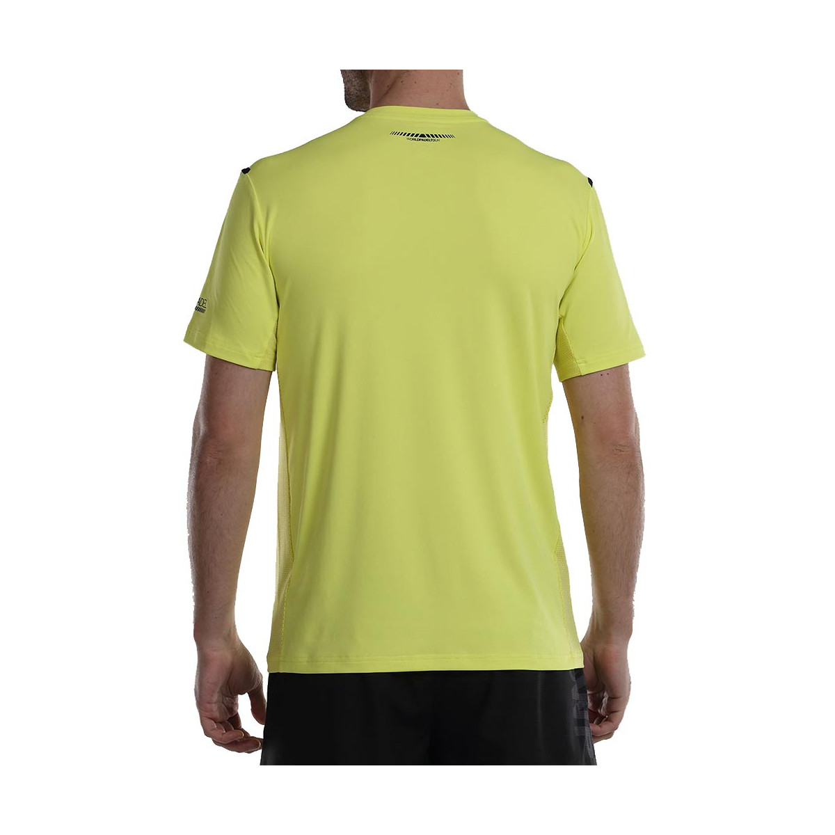 T-shirt Bullpadel Logro Jaune