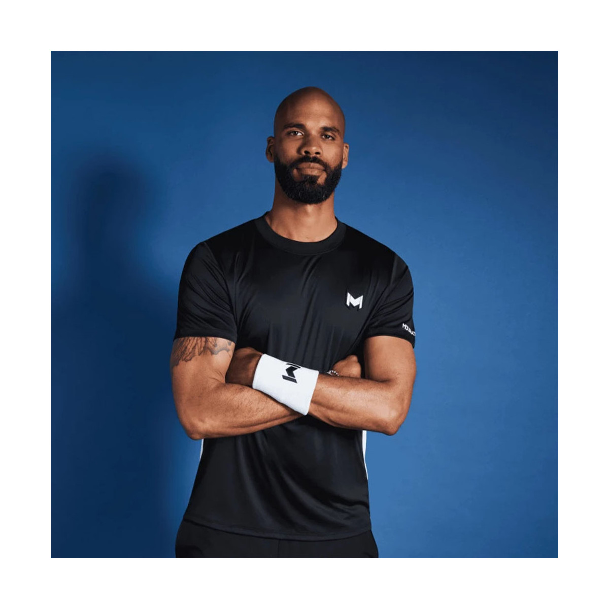 T-shirt Mouratoglou Match Noir