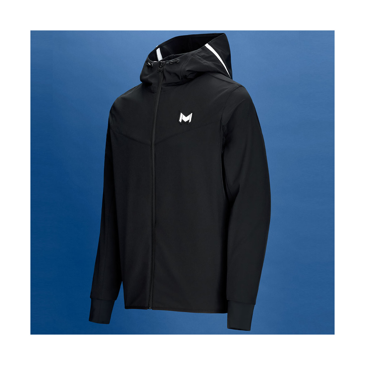 Veste à capuche Mouratoglou Noir
