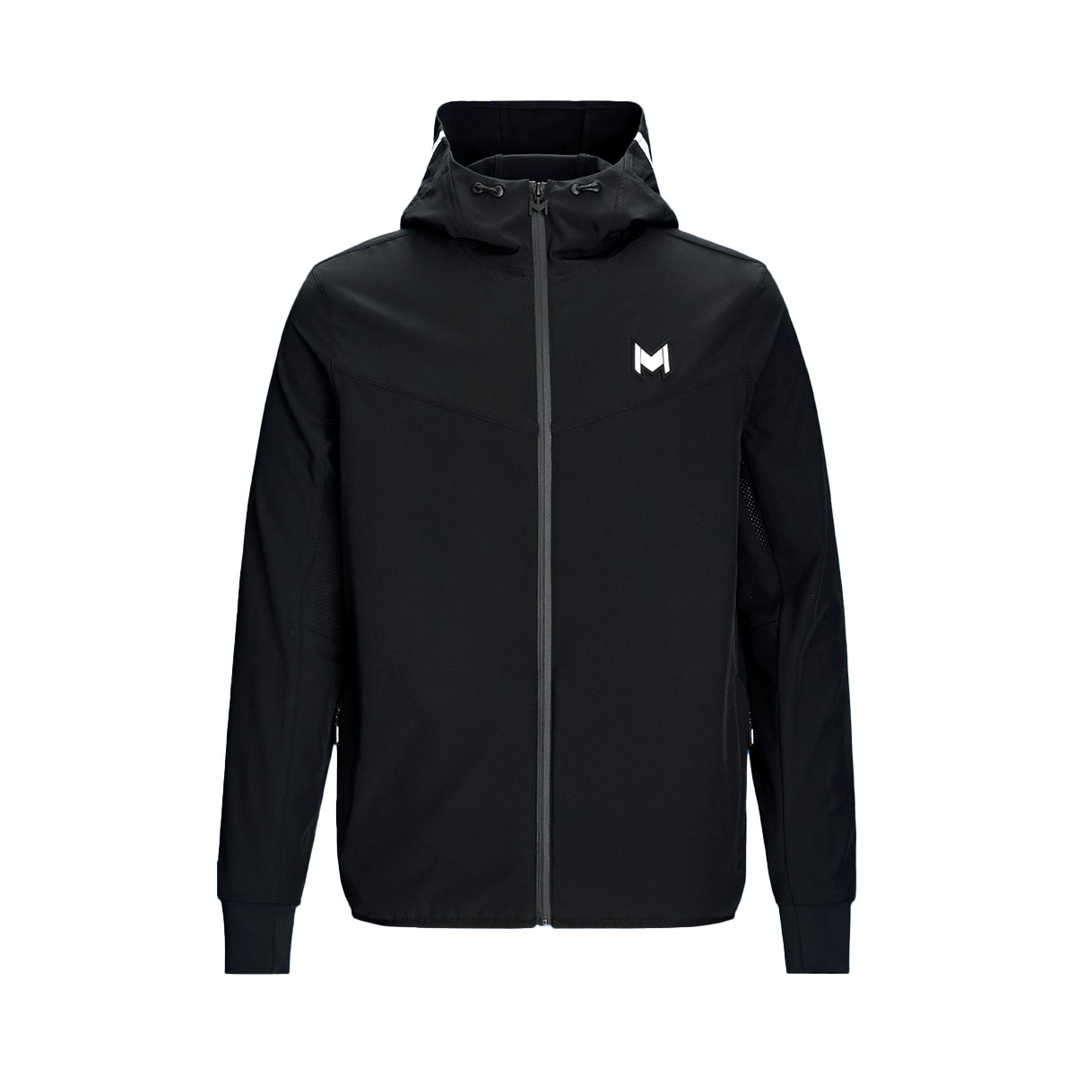 Veste à capuche Mouratoglou Noir