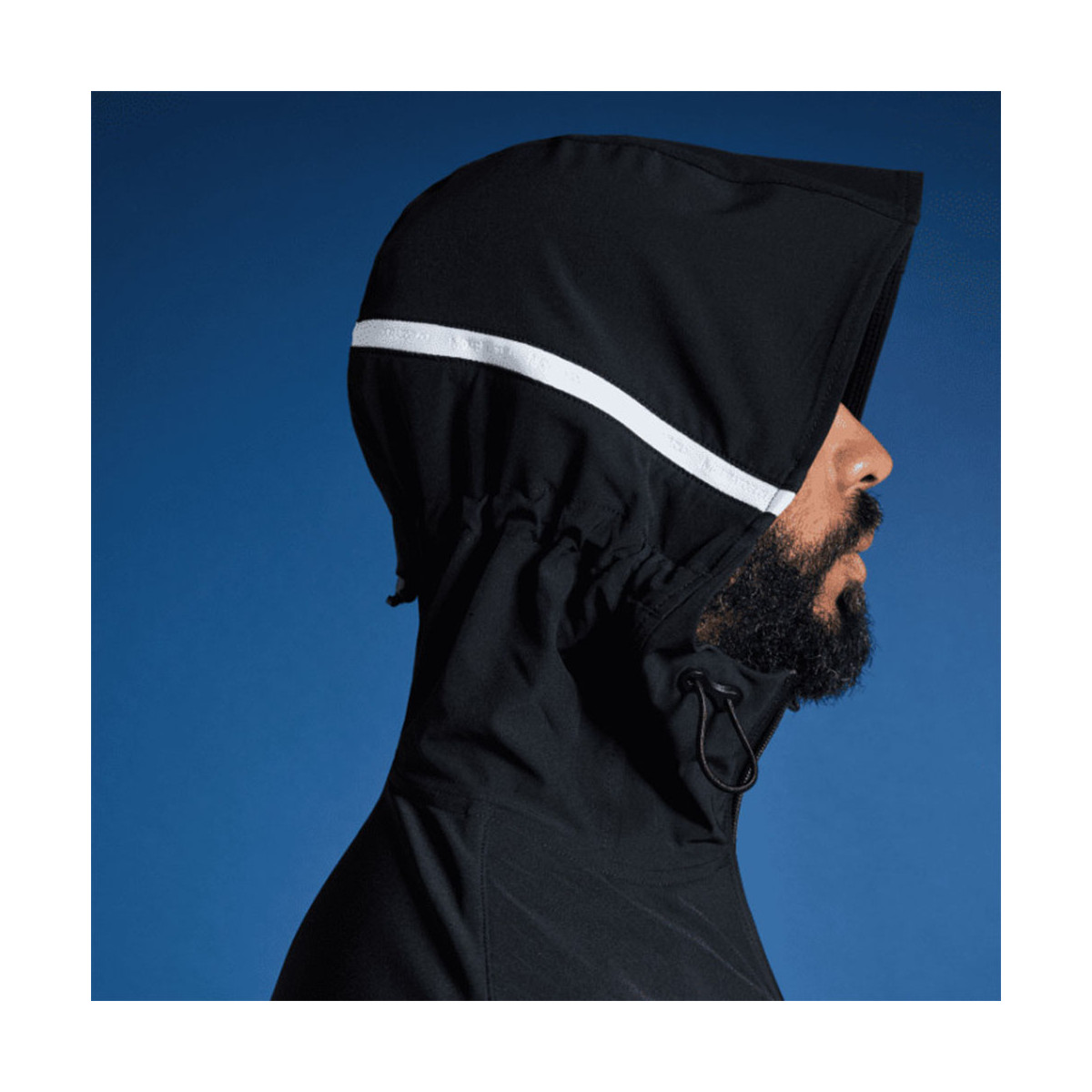 Veste à capuche Mouratoglou Noir
