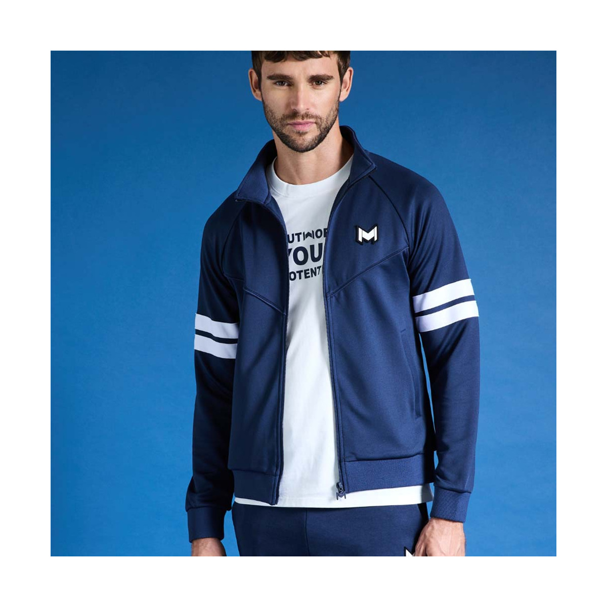 Veste Mouratoglou Bleu marine