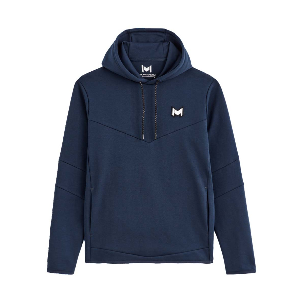 Sweat à capuche Mouratoglou Bleu marine