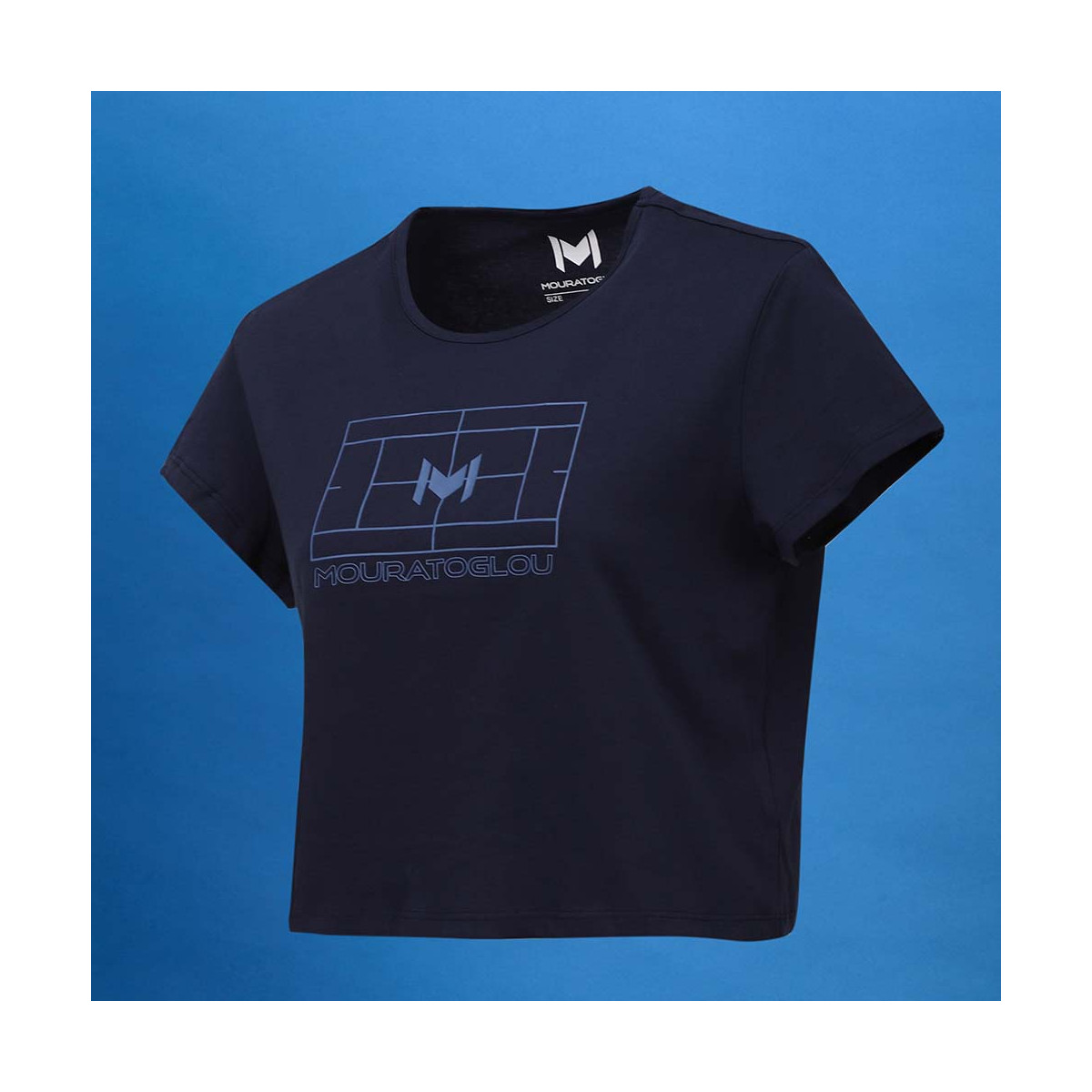 Mouratoglou Training T-shirt Marineblauw