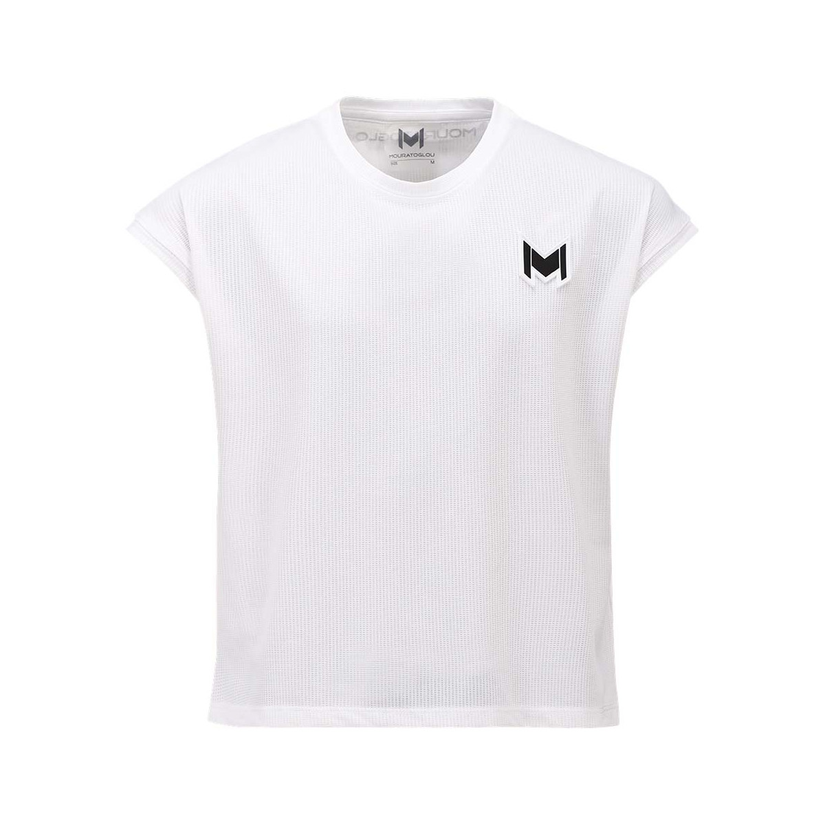 Mouratoglou Wedstrijd Meisje T-shirt Wit