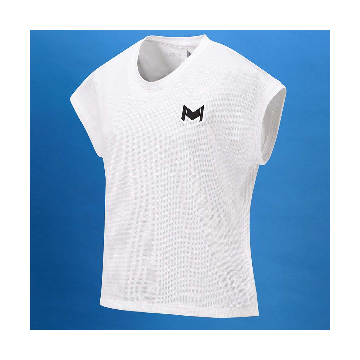 Mouratoglou Wedstrijd Meisje T-shirt Wit