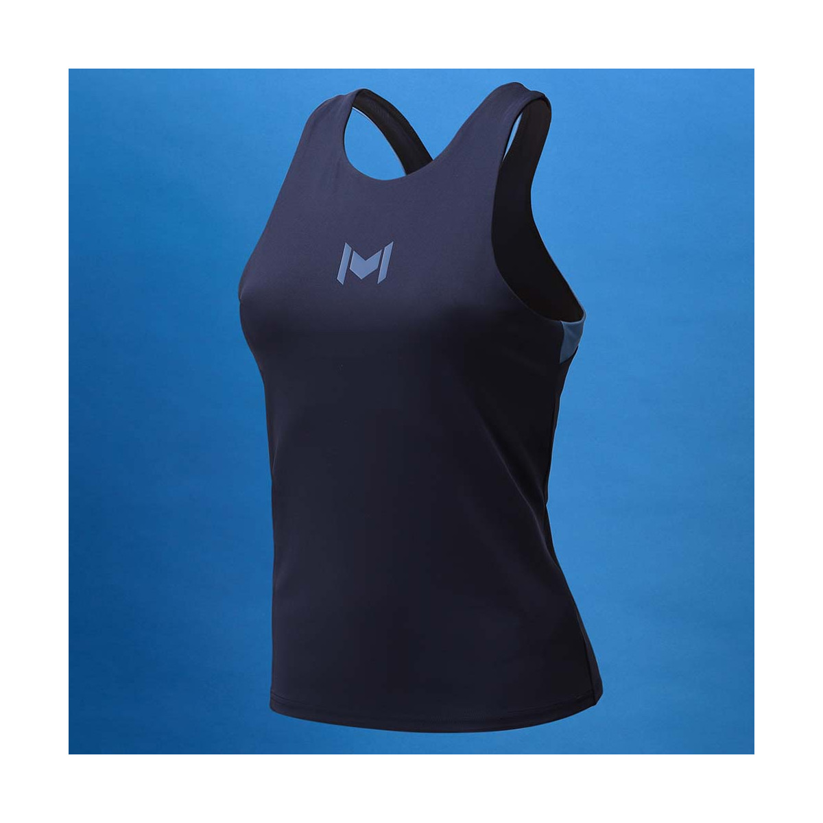 Débardeur Mouratoglou Match Bleu marine