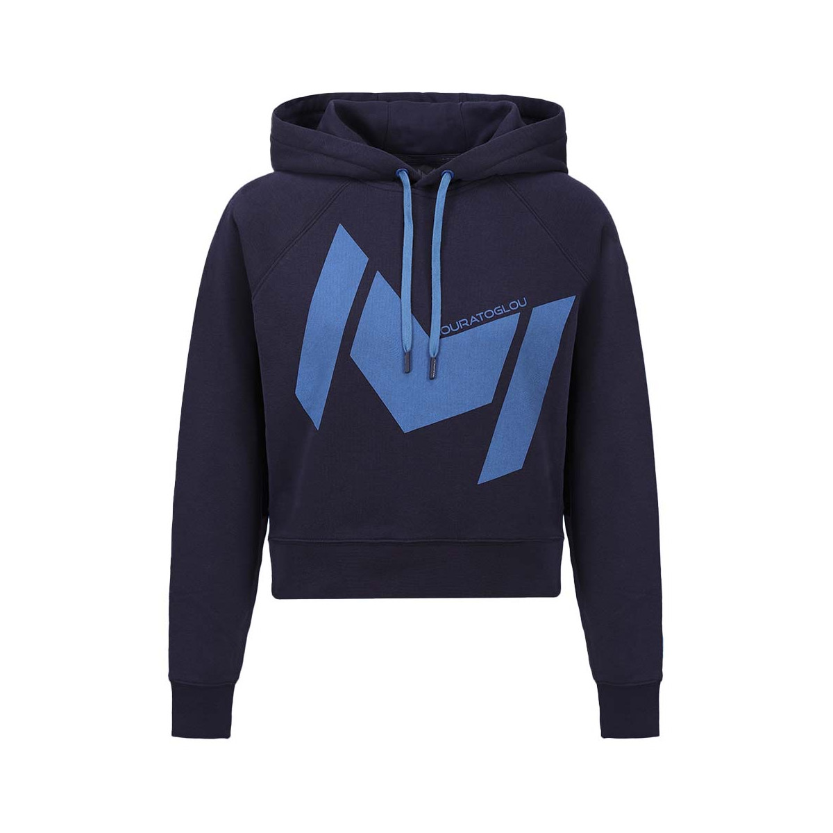 Sweat à capuche Mouratoglou Femme Bleu marine
